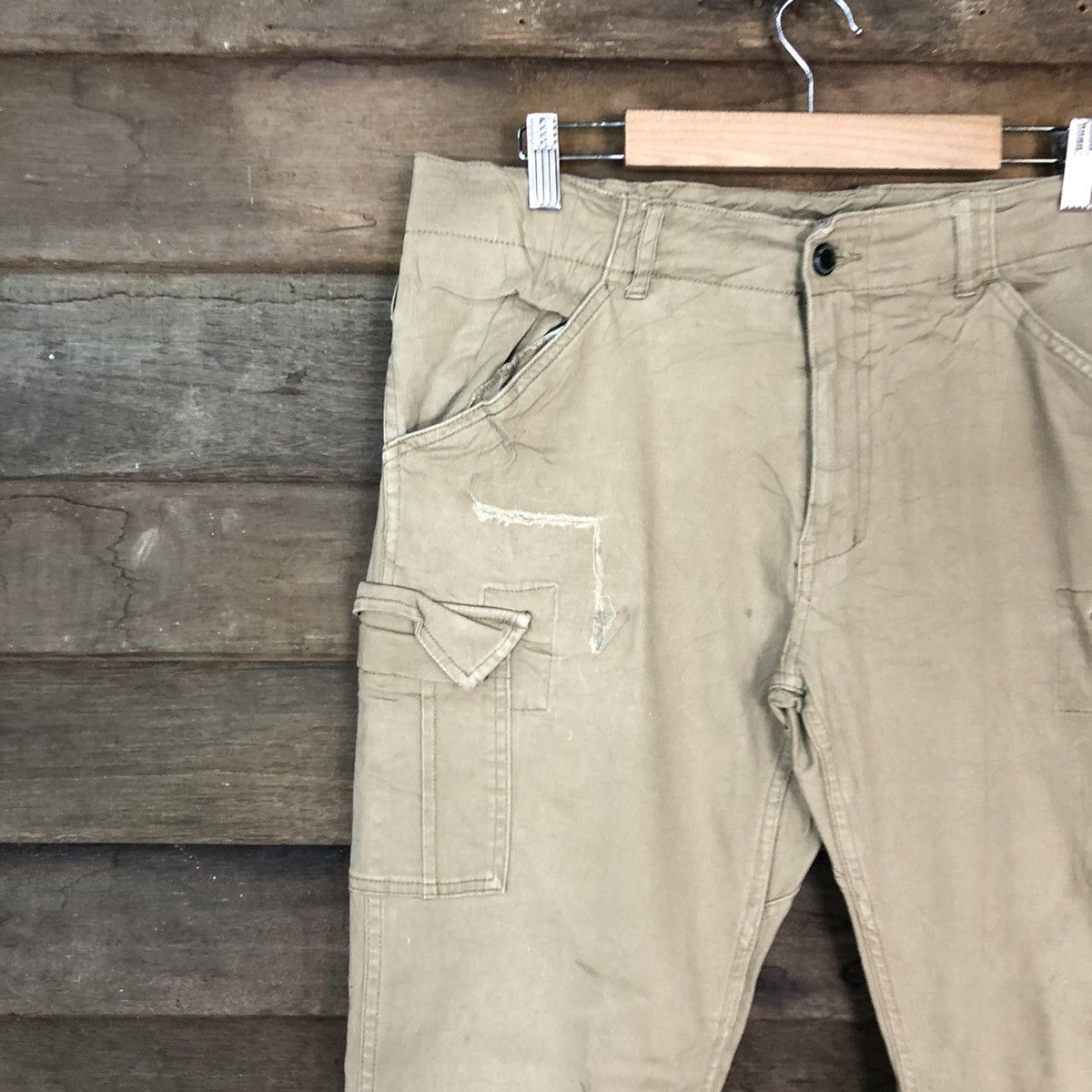 Japanese Brand Gladiator Brown Multipocket Tactical Cargo Pants #c1214 Size US 34 / EU 50 - 6 Thumbnail