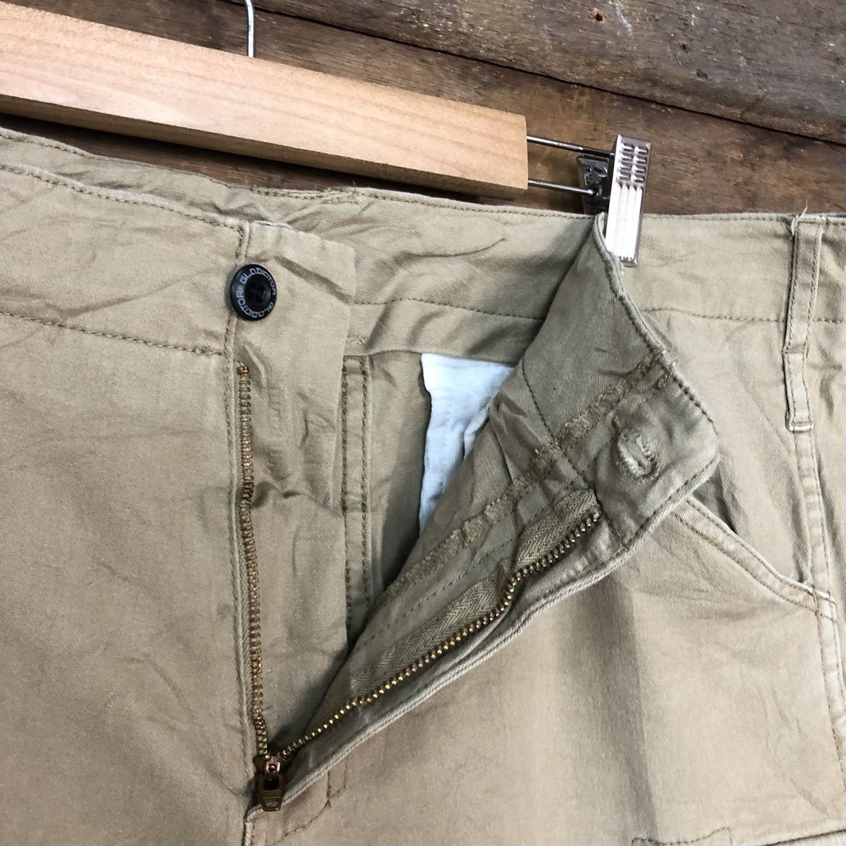 Japanese Brand Gladiator Brown Multipocket Tactical Cargo Pants #c1214 Size US 34 / EU 50 - 8 Thumbnail