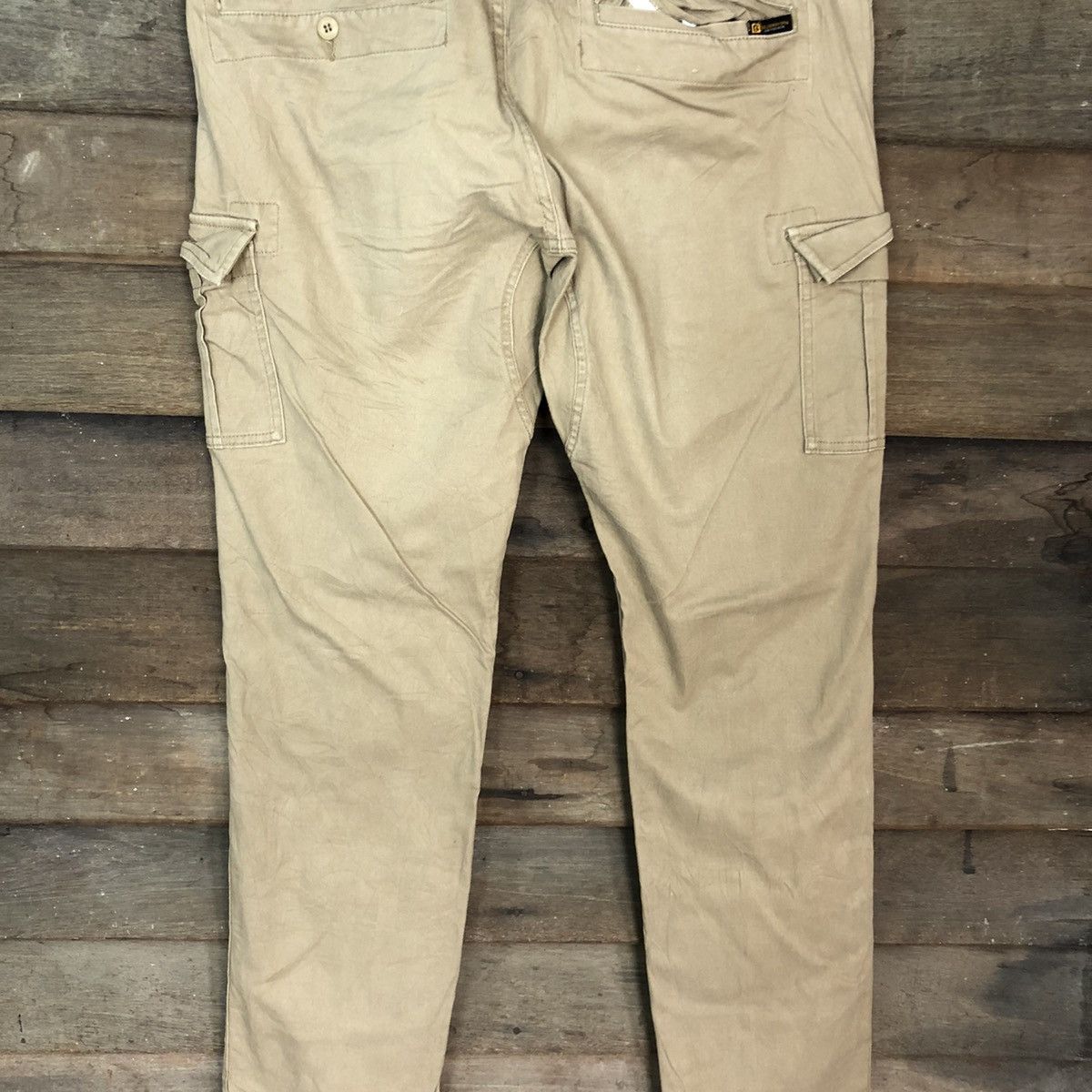 Japanese Brand Gladiator Brown Multipocket Tactical Cargo Pants #c1214 Size US 34 / EU 50 - 12 Thumbnail