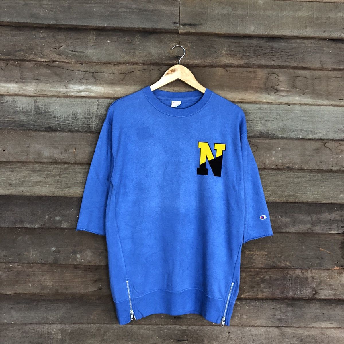 Champion Champion vintage M Blue Sweatshirt #035B Size M / US 6-8 / IT 42-44 - 3 Thumbnail