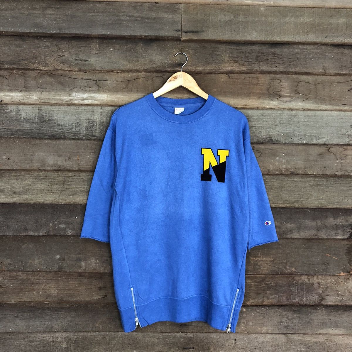 Champion Champion vintage M Blue Sweatshirt #035B Size M / US 6-8 / IT 42-44 - 1 Thumbnail