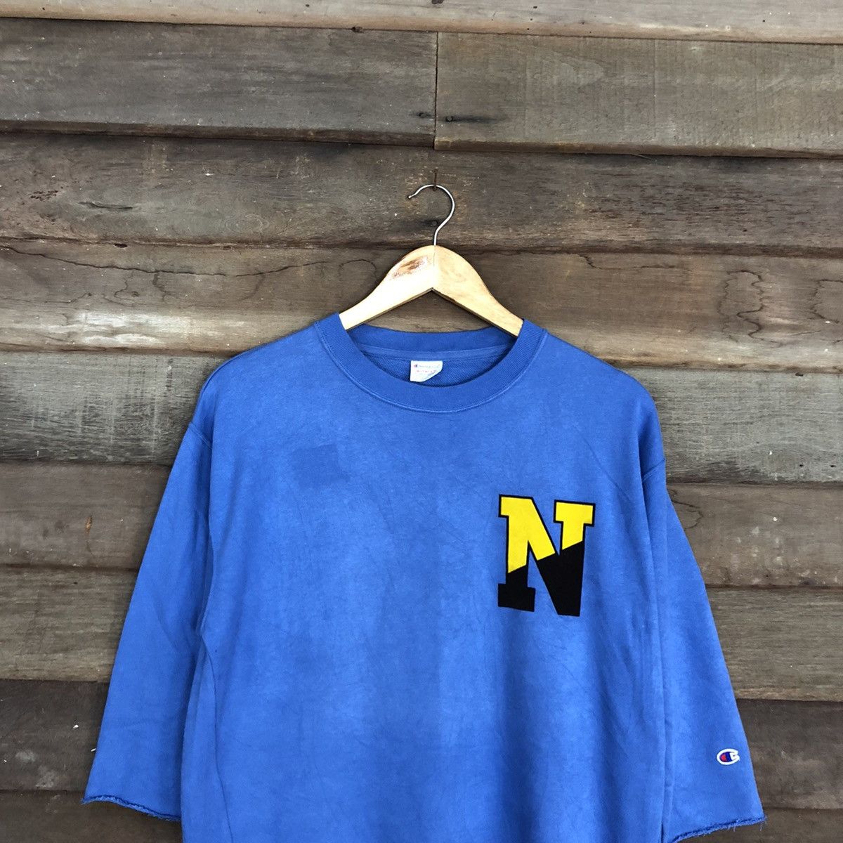Champion Champion vintage M Blue Sweatshirt #035B Size M / US 6-8 / IT 42-44 - 8 Thumbnail
