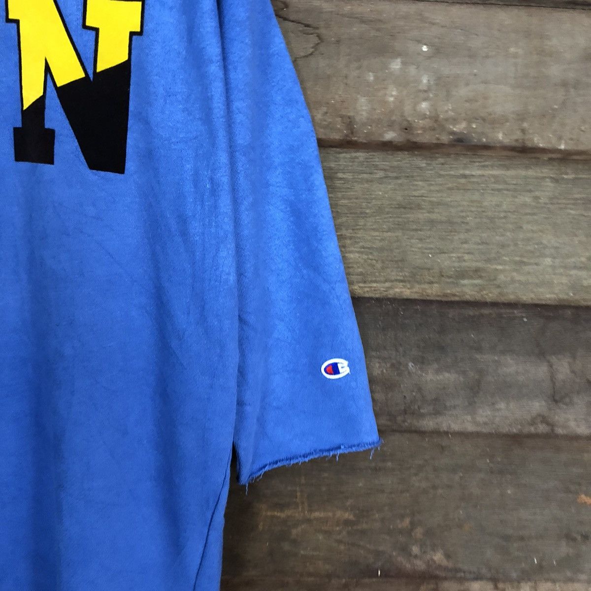 Champion Champion vintage M Blue Sweatshirt #035B Size M / US 6-8 / IT 42-44 - 4 Thumbnail