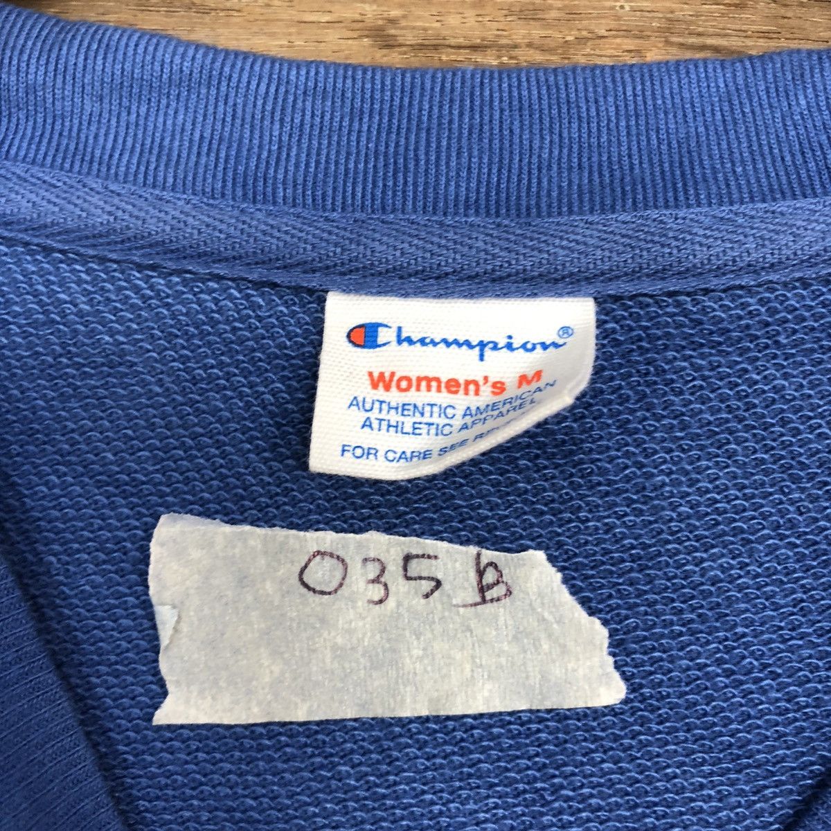 Champion Champion vintage M Blue Sweatshirt #035B Size M / US 6-8 / IT 42-44 - 12 Thumbnail