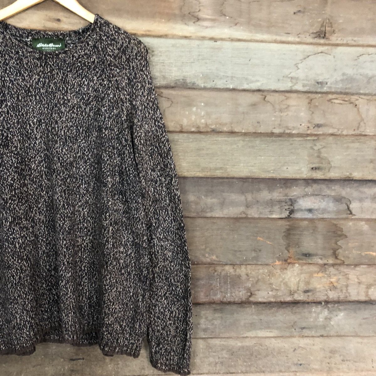 Eddie Bauer × Homespun Knitwear Eddie Bauer Brown Knitwear #163B Size US L / EU 52-54 / 3 - 5 Thumbnail