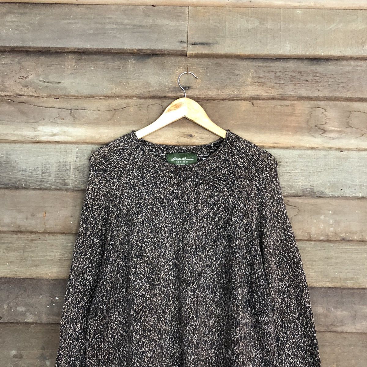 Eddie Bauer × Homespun Knitwear Eddie Bauer Brown Knitwear #163B Size US L / EU 52-54 / 3 - 9 Thumbnail