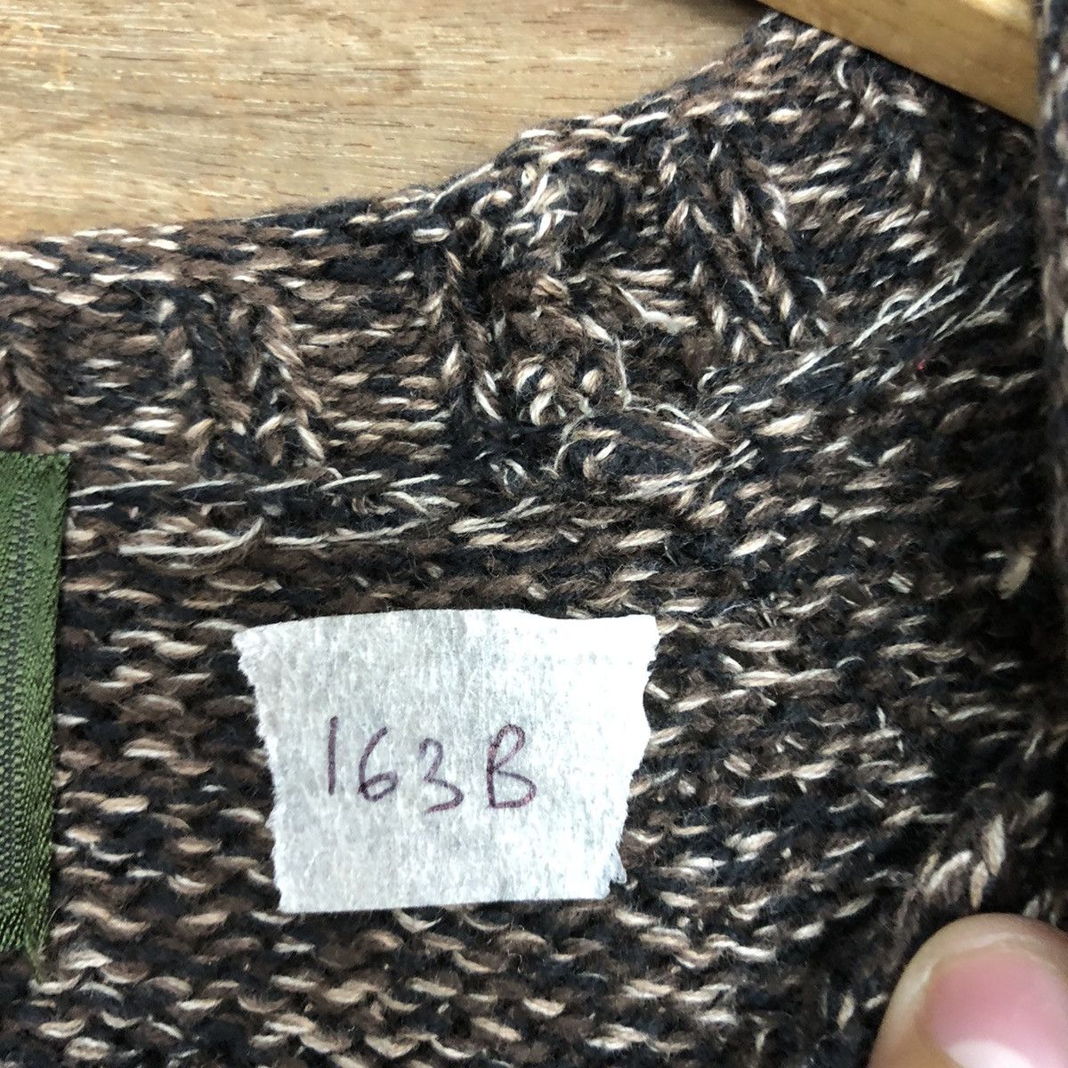 Eddie Bauer × Homespun Knitwear Eddie Bauer Brown Knitwear #163B Size US L / EU 52-54 / 3 - 11 Thumbnail