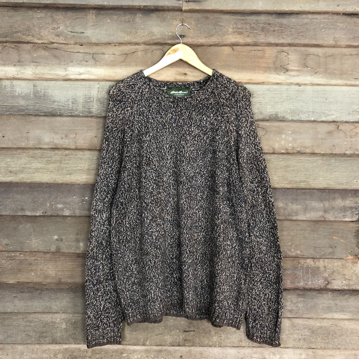 Eddie Bauer × Homespun Knitwear Eddie Bauer Brown Knitwear #163B Size US L / EU 52-54 / 3 - 3 Thumbnail