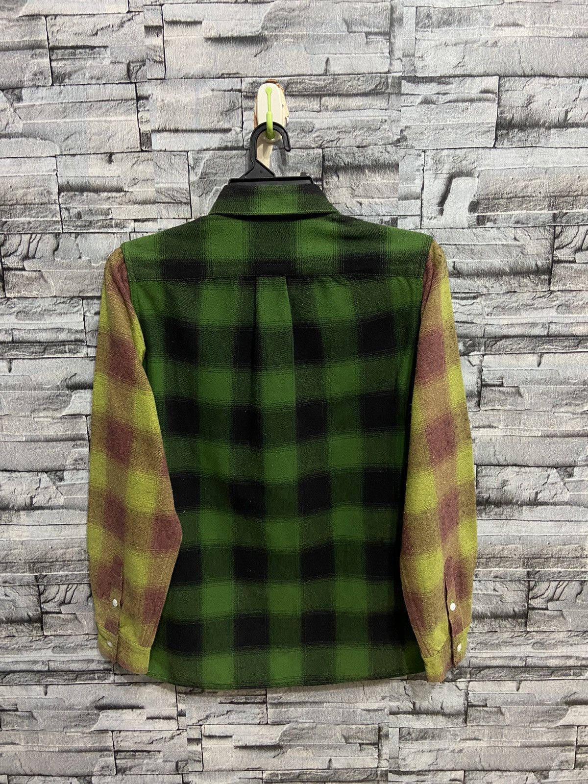 Japanese Brand Union Made Flannel double pocket plaid custom design Size US L / EU 52-54 / 3 - 7 Thumbnail