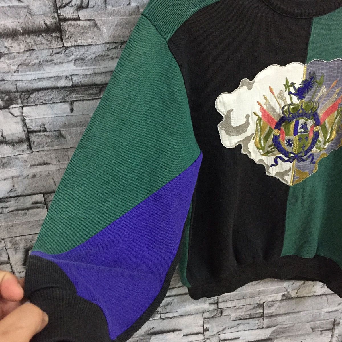 Vintage Vintage Its Men G sweatshirt embroidered big logo Fit L Size US L / EU 52-54 / 3 - 4 Thumbnail