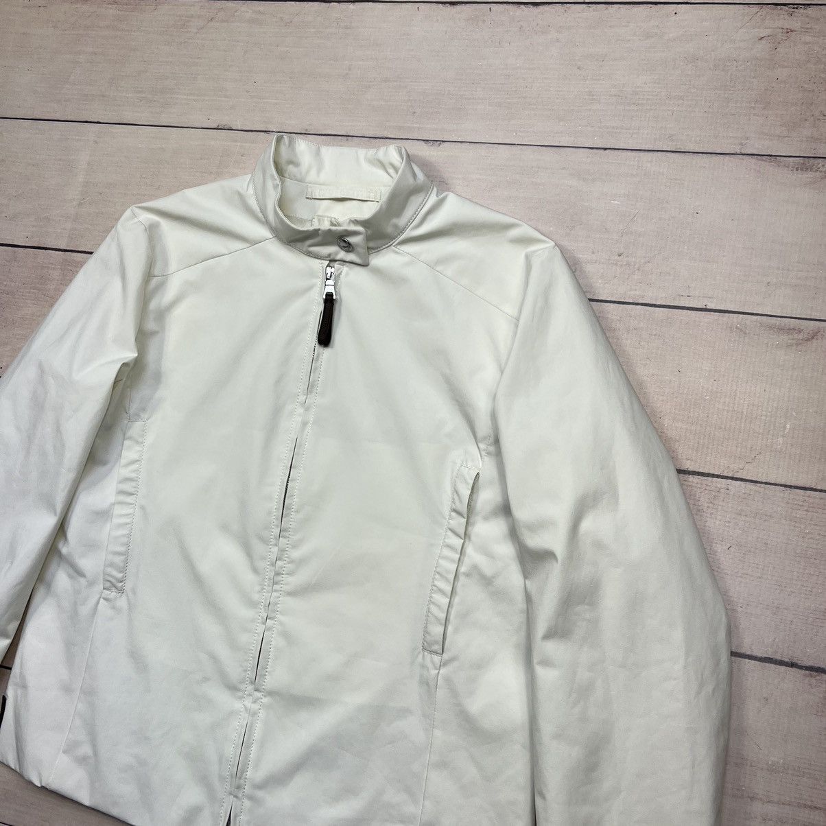 Designer × Prada Prada Nylon White Wind Stopper Goretex Light Jacket Size M / US 6-8 / IT 42-44 - 3 Thumbnail