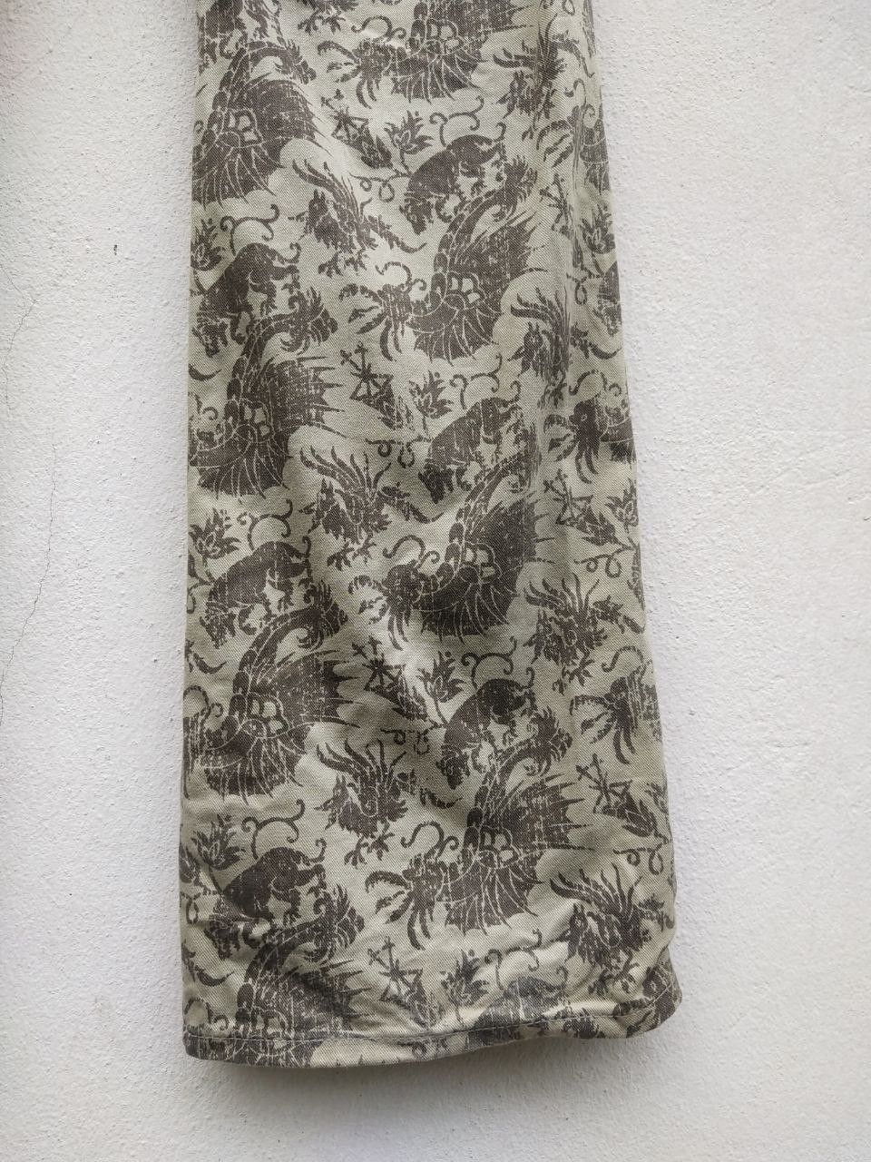 Schlussel Japanese Brand SCHLÜSSEL Art Animal Fullprint Flare Pants Size US 32 / EU 48 - 18 Thumbnail