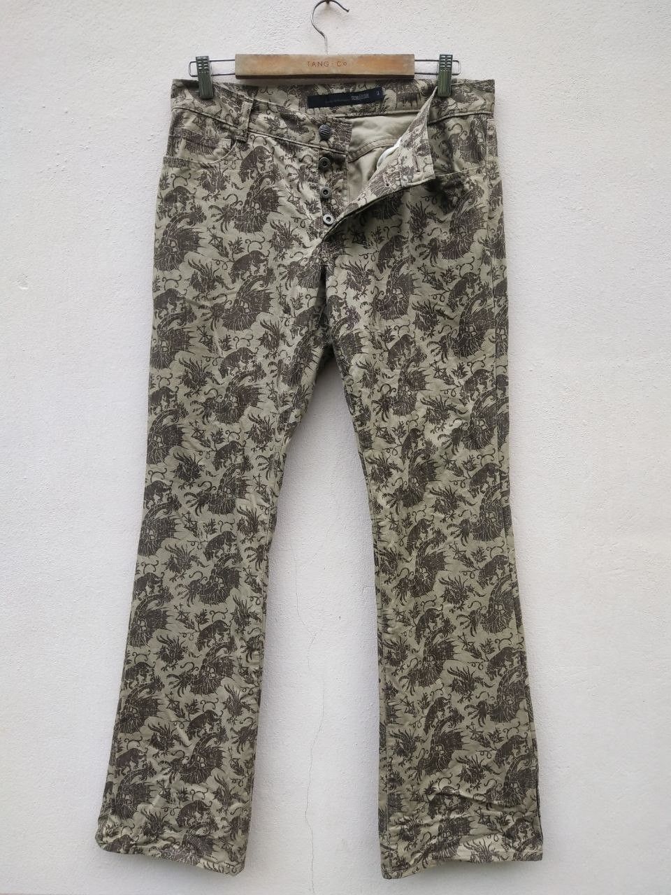 image of Psyche Delic x Schlussel Schlüssel Art Animal Fullprint Pant, Men's (Size 32)