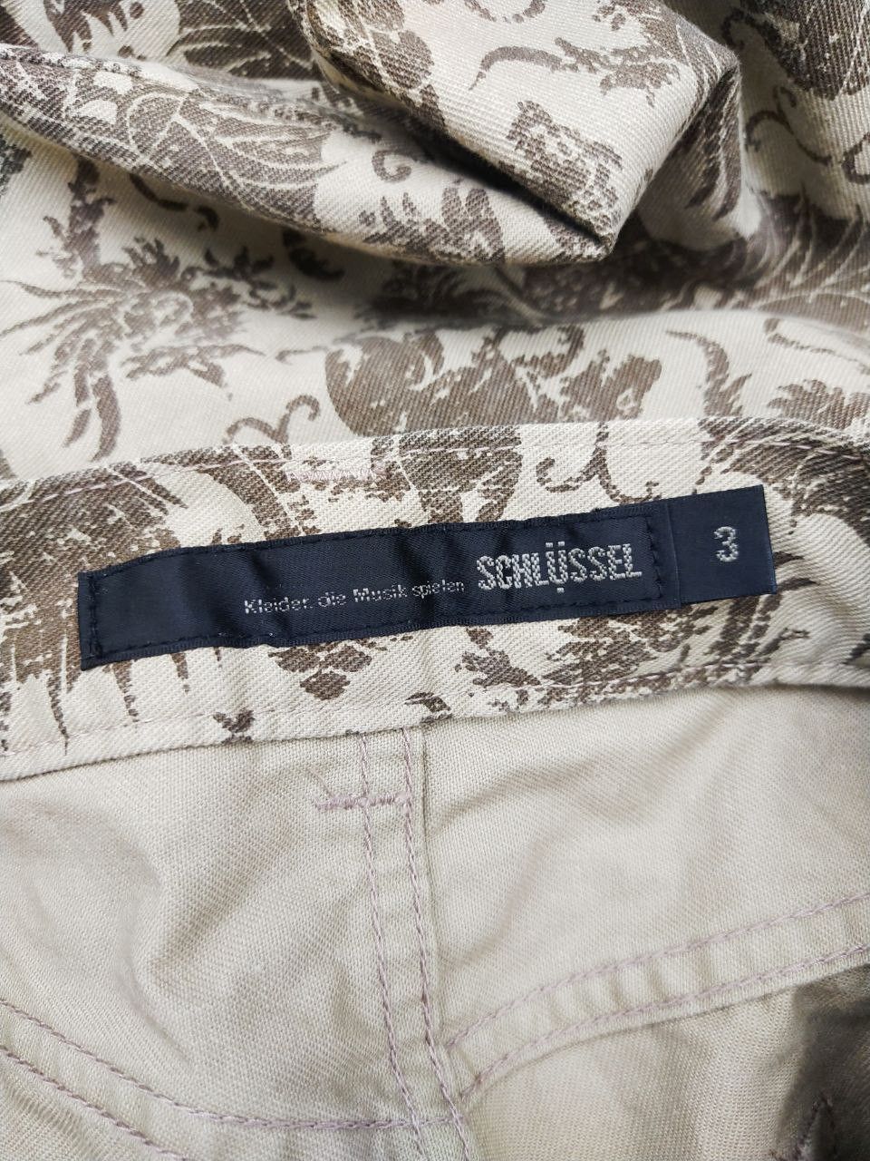 Schlussel Japanese Brand SCHLÜSSEL Art Animal Fullprint Flare Pants Size US 32 / EU 48 - 19 Thumbnail