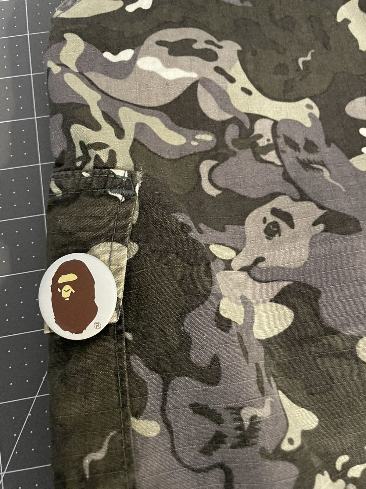 Bape × Nigo Octopus Tailor Camo Cargo Shorts (2011) Size US 33 - 6 Thumbnail