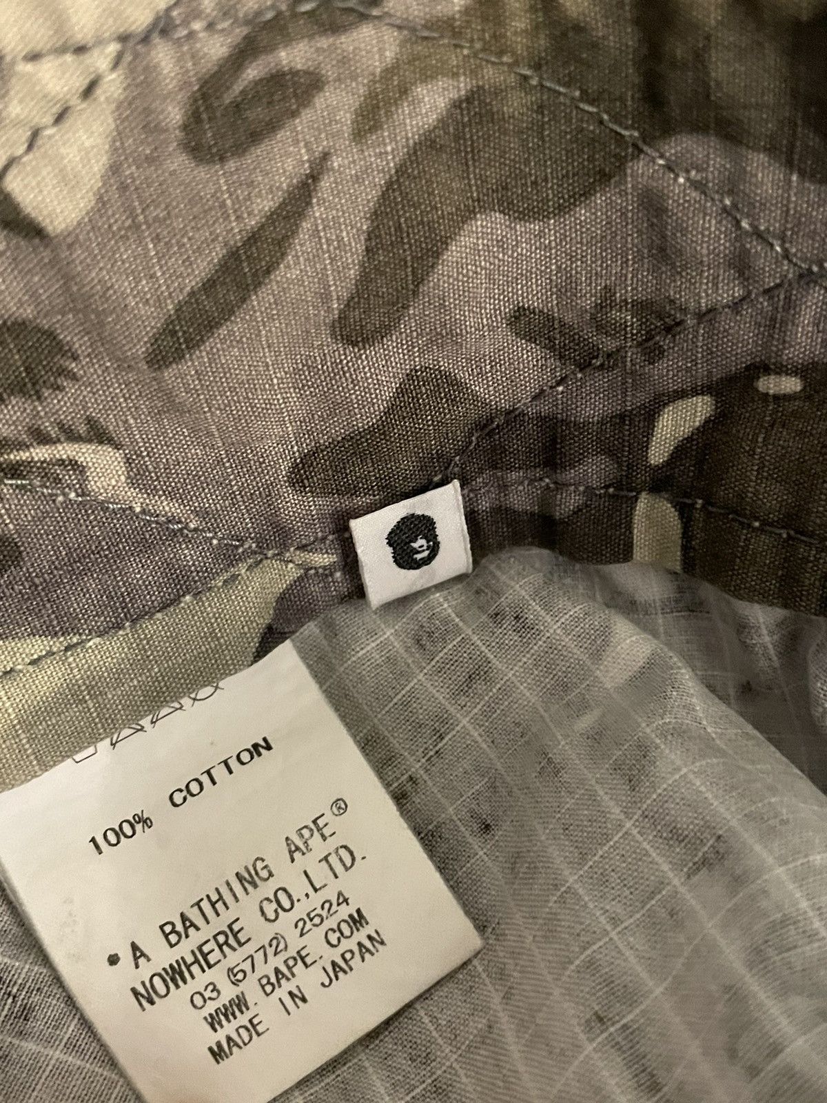 Bape × Nigo Octopus Tailor Camo Cargo Shorts (2011) Size US 33 - 12 Thumbnail