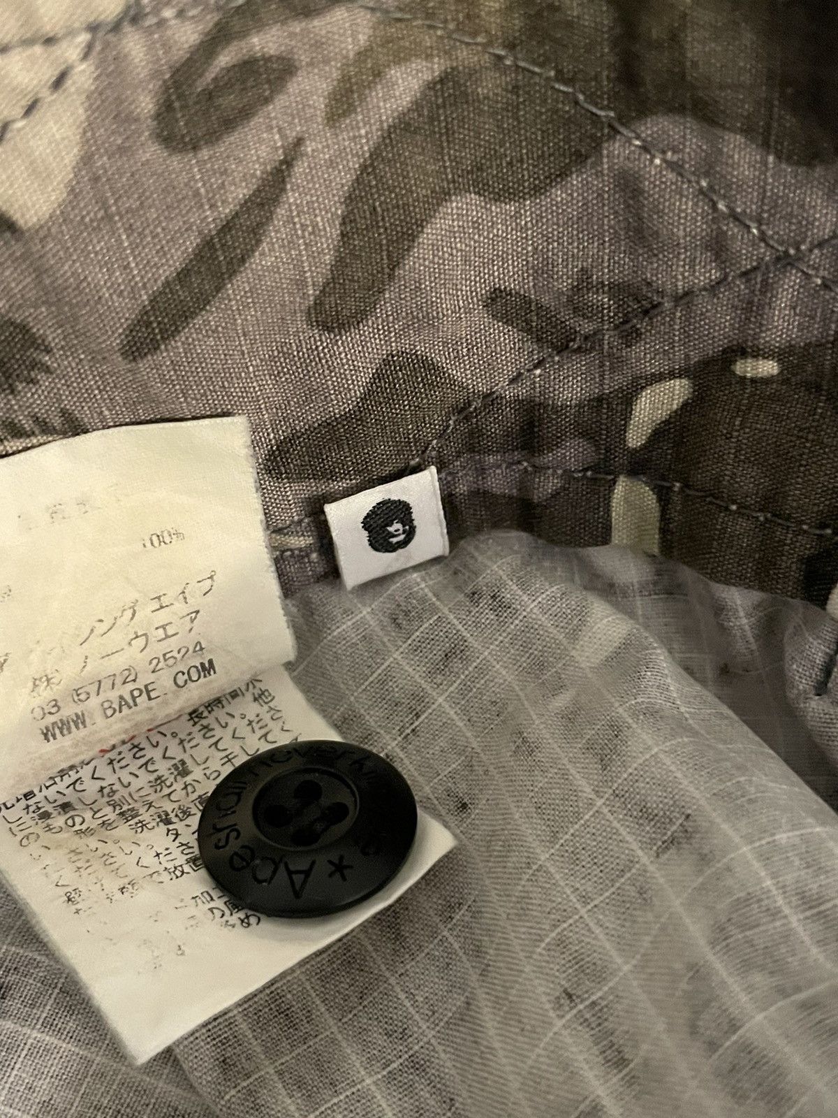 Bape × Nigo Octopus Tailor Camo Cargo Shorts (2011) Size US 33 - 13 Thumbnail