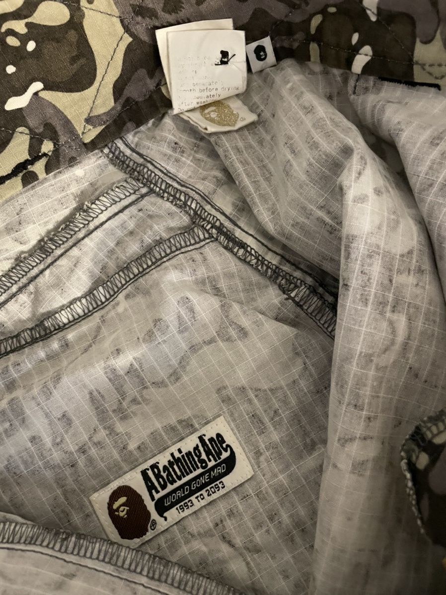Bape × Nigo Octopus Tailor Camo Cargo Shorts (2011) Size US 33 - 11 Thumbnail