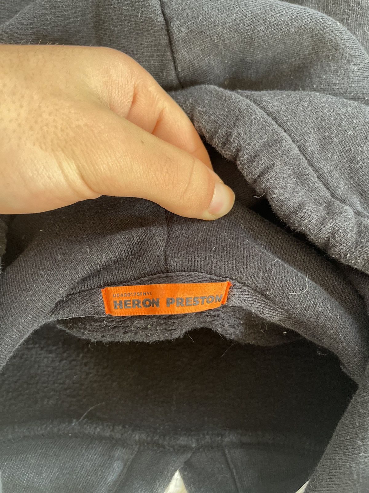 Heron Preston Heron Preston Logo printed hoodie Size US M / EU 48-50 / 2 - 14 Thumbnail