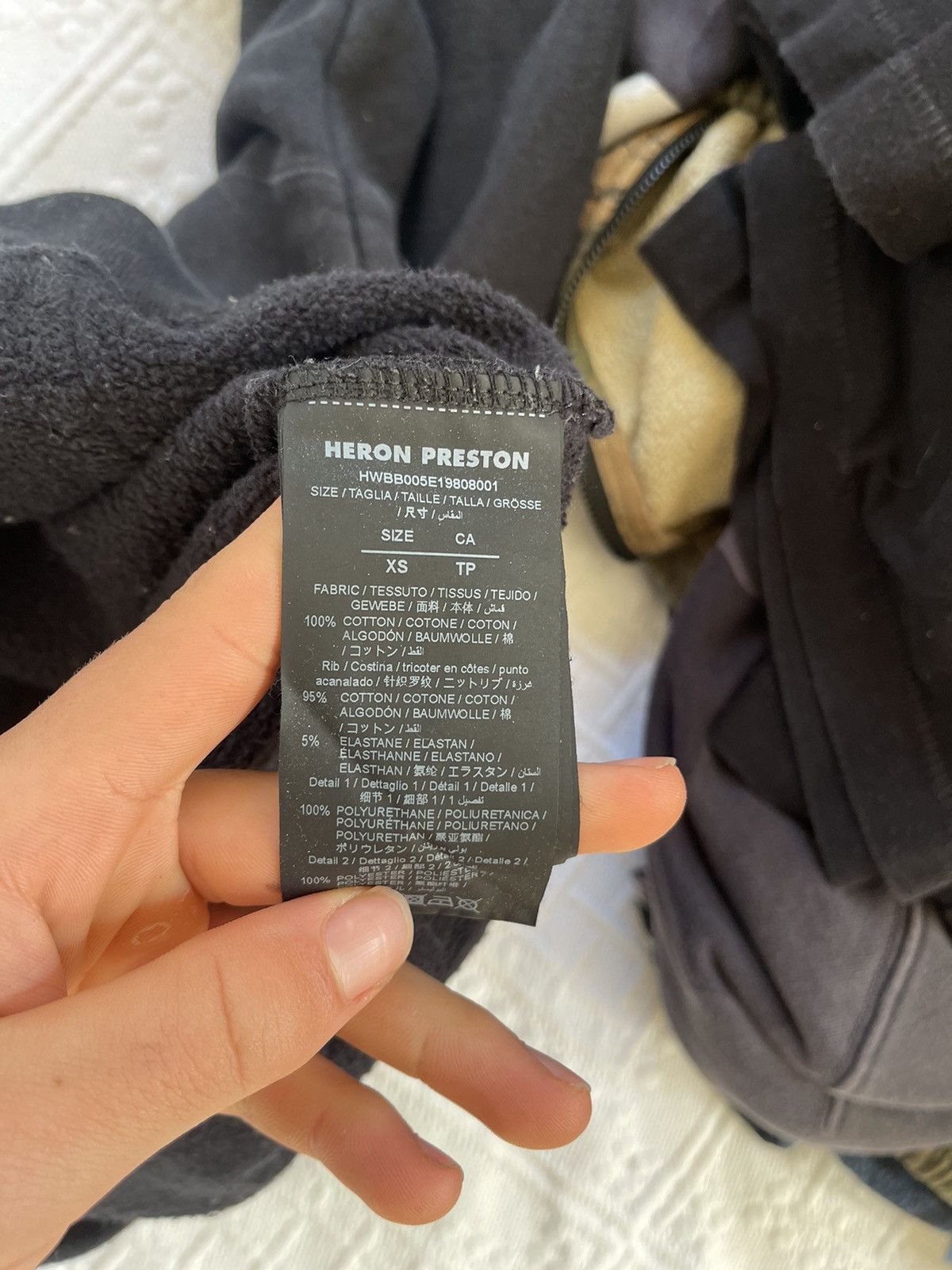 Heron Preston Heron Preston Logo printed hoodie Size US M / EU 48-50 / 2 - 15 Thumbnail