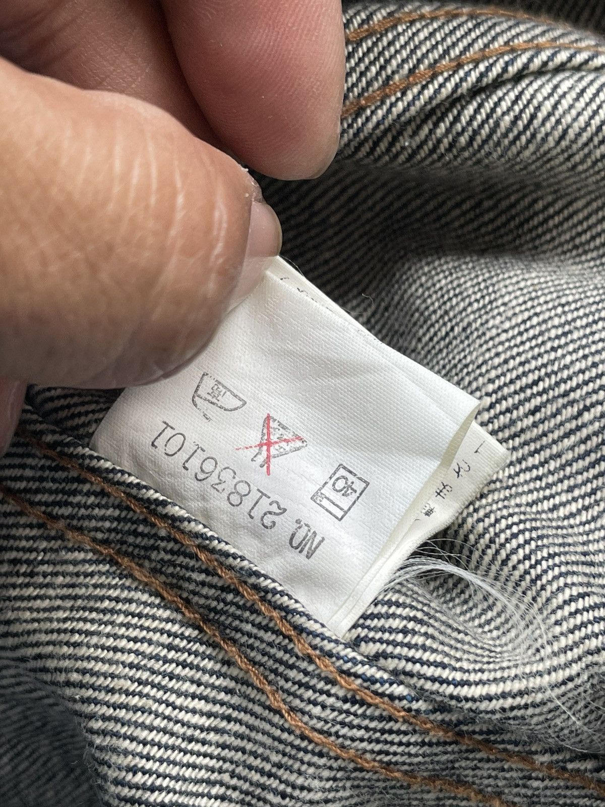 Chevignon Vintage Chevignon Selvedge Denim Jacket Size S / US 4 / IT 40 - 9 Thumbnail