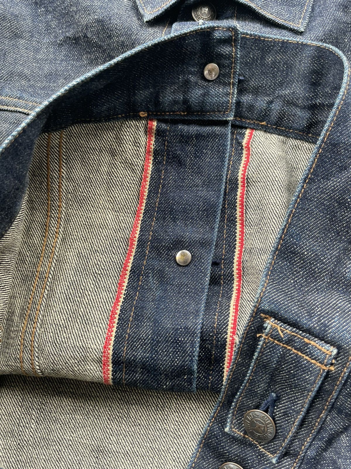 Chevignon Vintage Chevignon Selvedge Denim Jacket Size S / US 4 / IT 40 - 12 Thumbnail