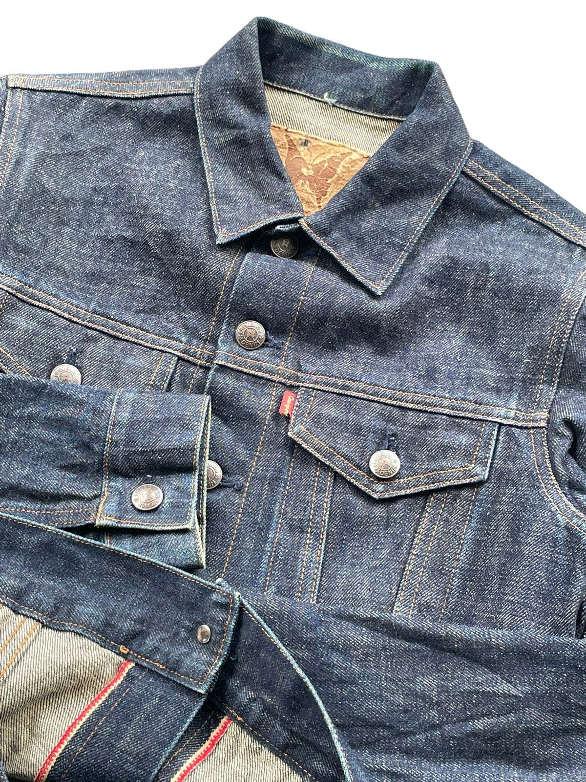 Chevignon Vintage Chevignon Selvedge Denim Jacket Size S / US 4 / IT 40 - 5 Thumbnail