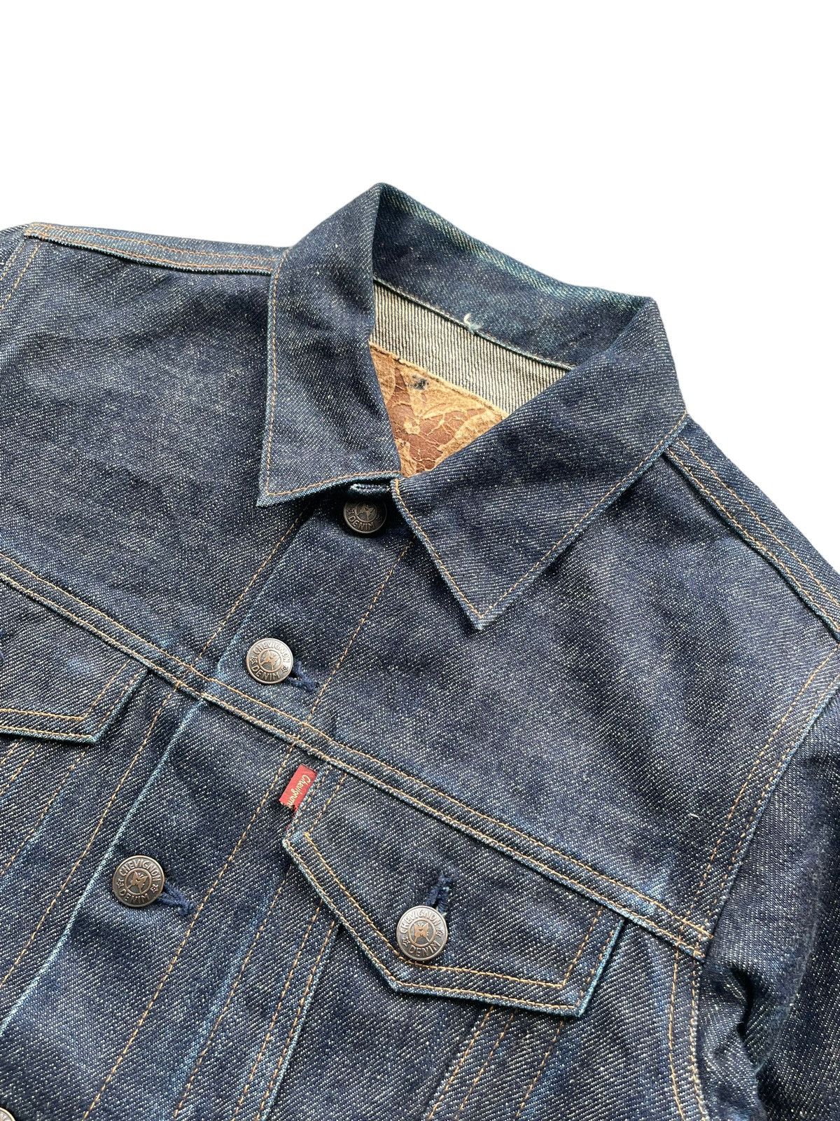 Chevignon Vintage Chevignon Selvedge Denim Jacket Size S / US 4 / IT 40 - 4 Thumbnail