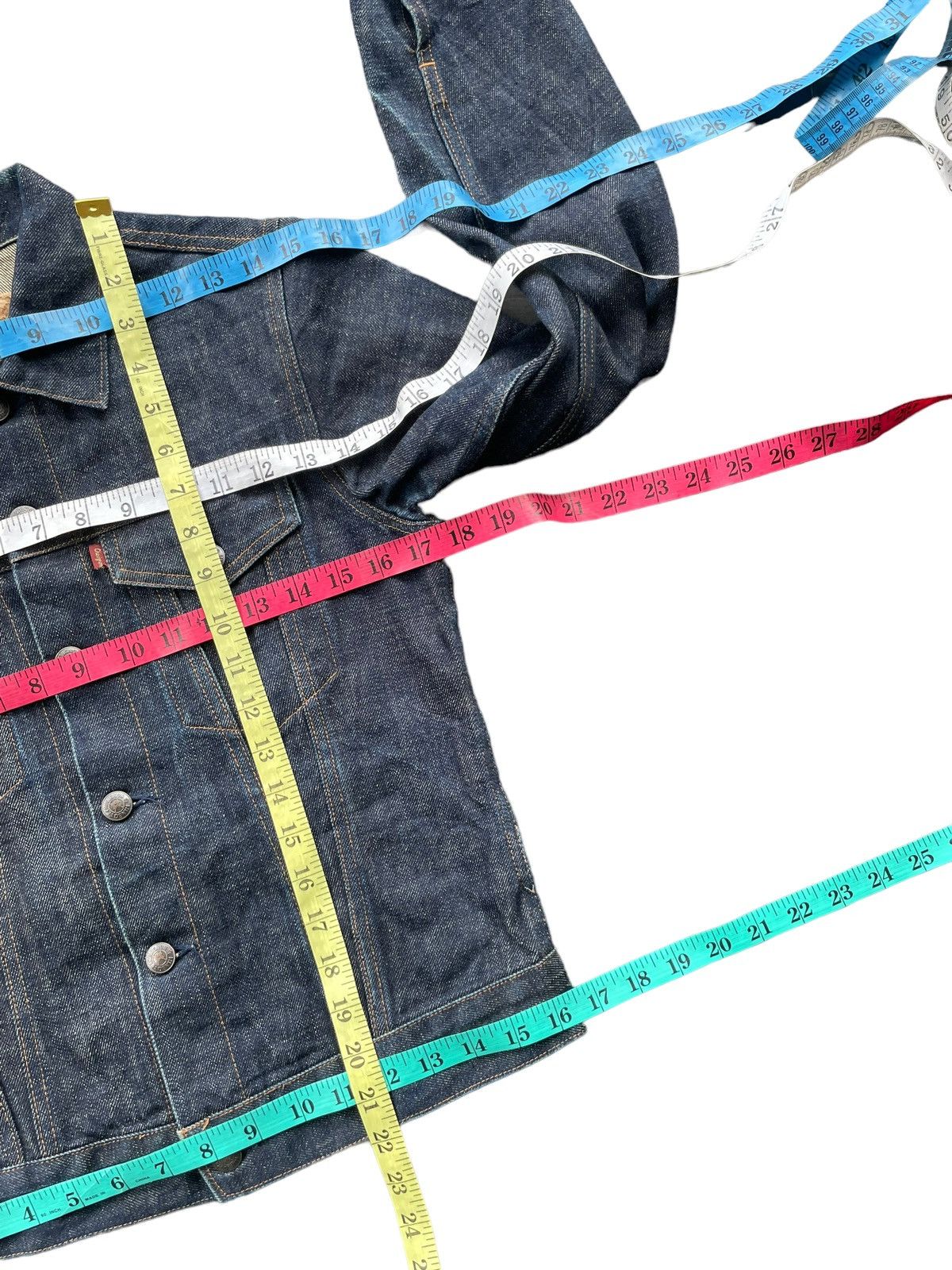Chevignon Vintage Chevignon Selvedge Denim Jacket Size S / US 4 / IT 40 - 17 Thumbnail