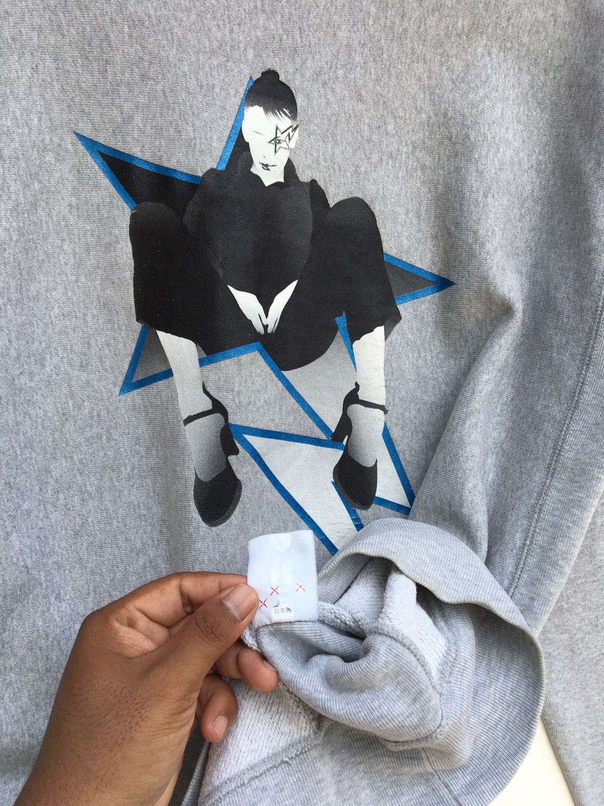 Bape Bapesta Girl Crewneck Size US M / EU 48-50 / 2 - 8 Thumbnail