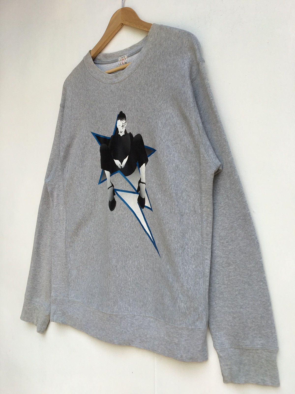 Bape Bapesta Girl Crewneck Size US M / EU 48-50 / 2 - 2 Thumbnail