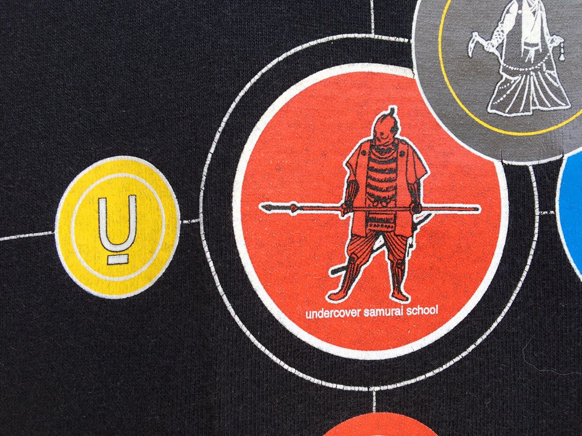 Jun Takahashi Rare Undercover SS2000 Samurai School Tshirt Size US L / EU 52-54 / 3 - 9 Thumbnail