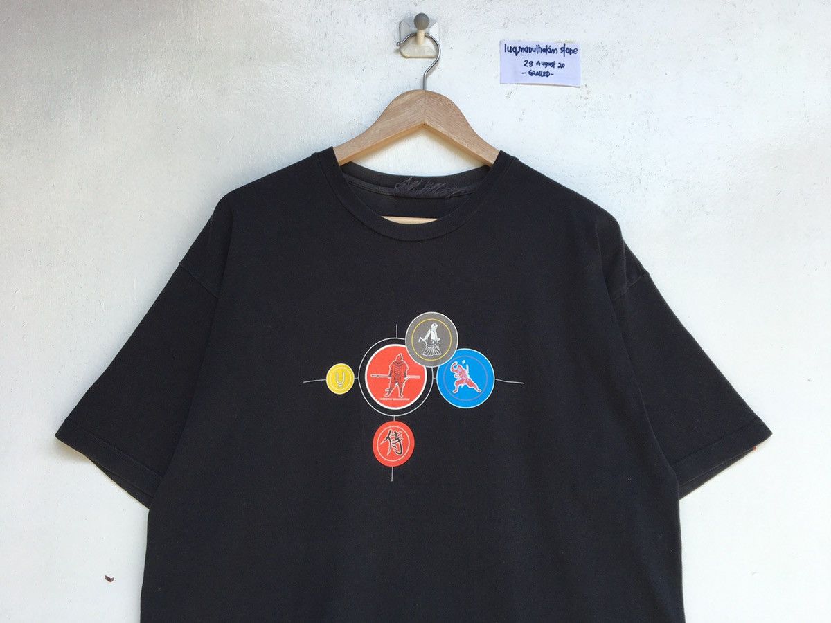 Jun Takahashi Rare Undercover SS2000 Samurai School Tshirt Size US L / EU 52-54 / 3 - 6 Thumbnail