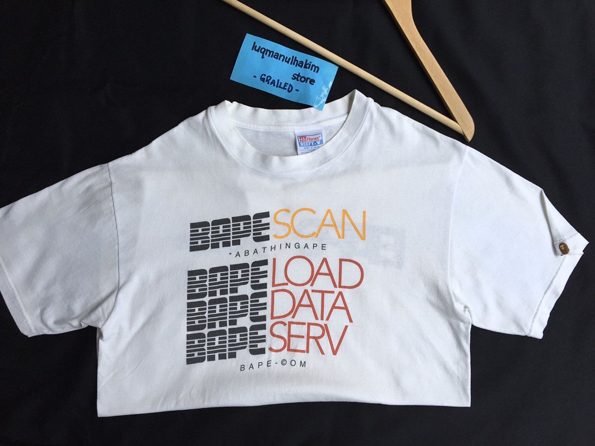 Bape Hanes Bape.com Tee Size US M / EU 48-50 / 2 - 1 Thumbnail