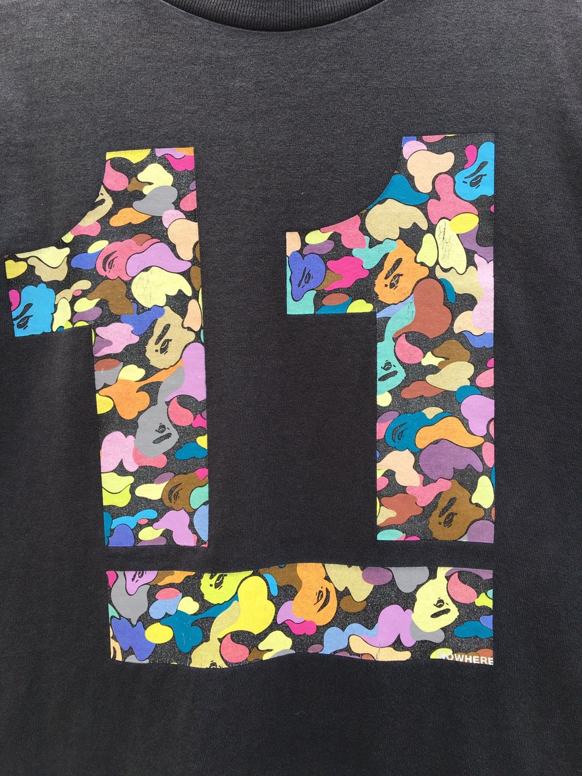 Bape Nowhere 11th Anniversary Muti Camo Tee Size US M / EU 48-50 / 2 - 6 Thumbnail