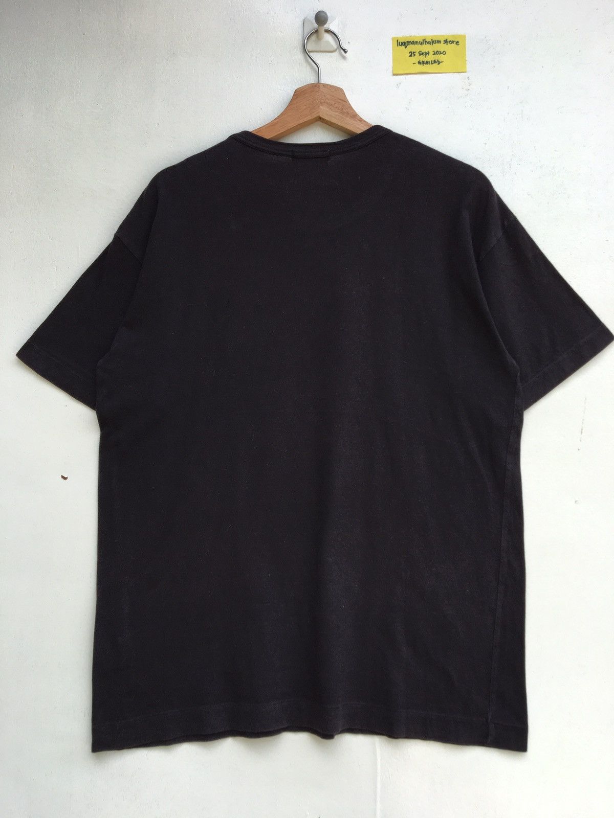 Comme des Garcons Vintage 80s Comme Des Garcons Homme Plain Black Shirt Size US M / EU 48-50 / 2 - 13 Thumbnail
