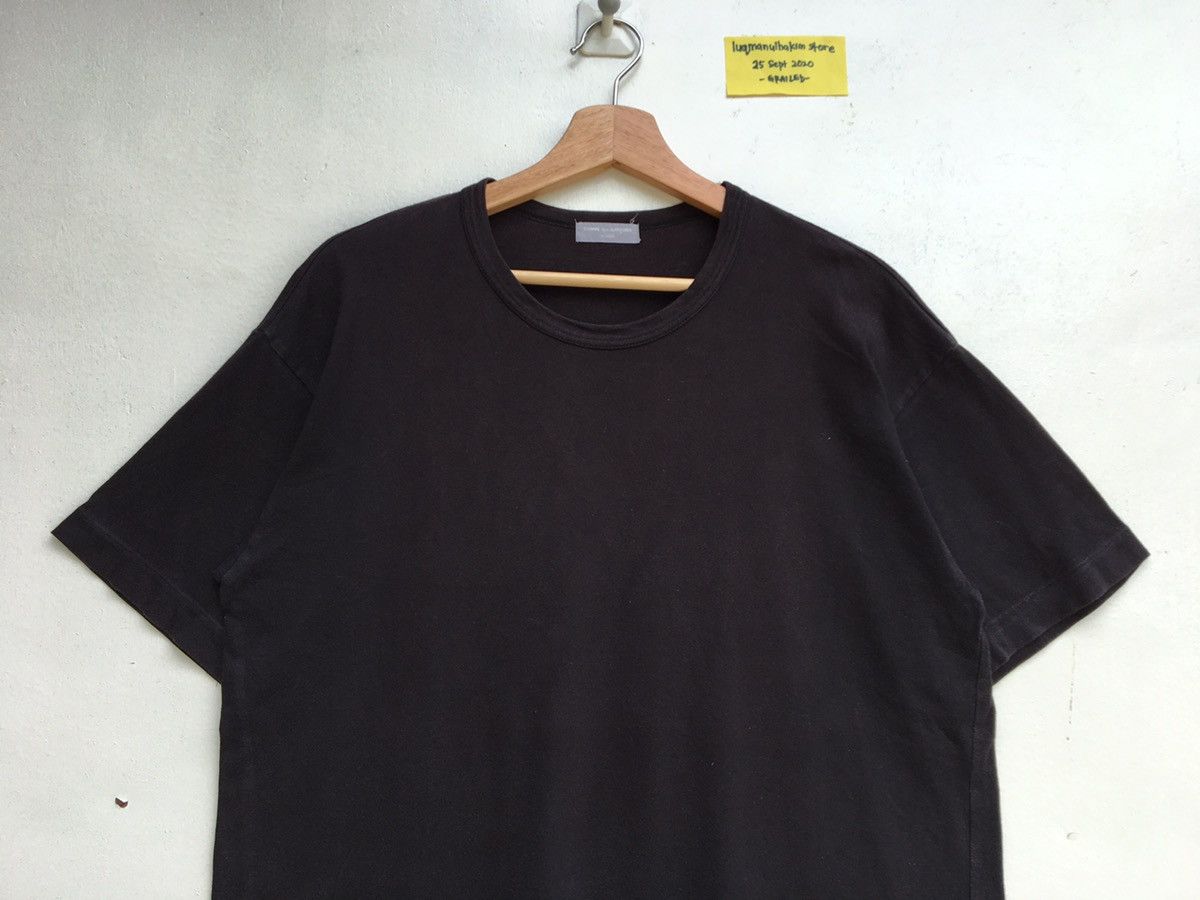 Comme des Garcons Vintage 80s Comme Des Garcons Homme Plain Black Shirt Size US M / EU 48-50 / 2 - 4 Thumbnail