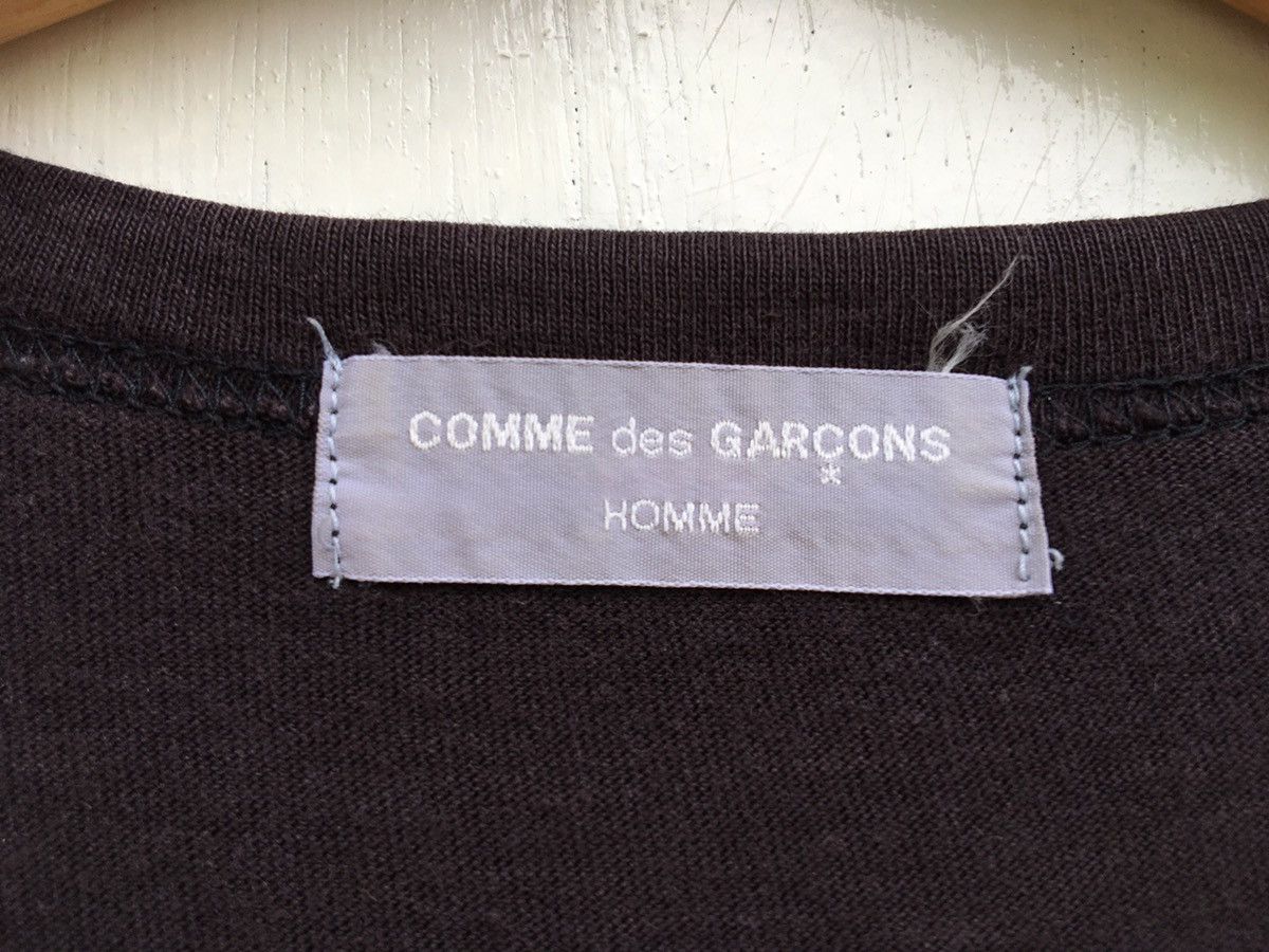 Comme des Garcons Vintage 80s Comme Des Garcons Homme Plain Black Shirt Size US M / EU 48-50 / 2 - 7 Thumbnail