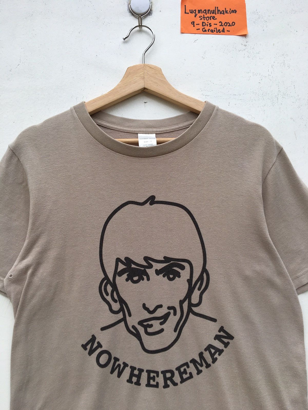 AW02 Nowhere Man George Ilustration Takahiro Miyashita Tee