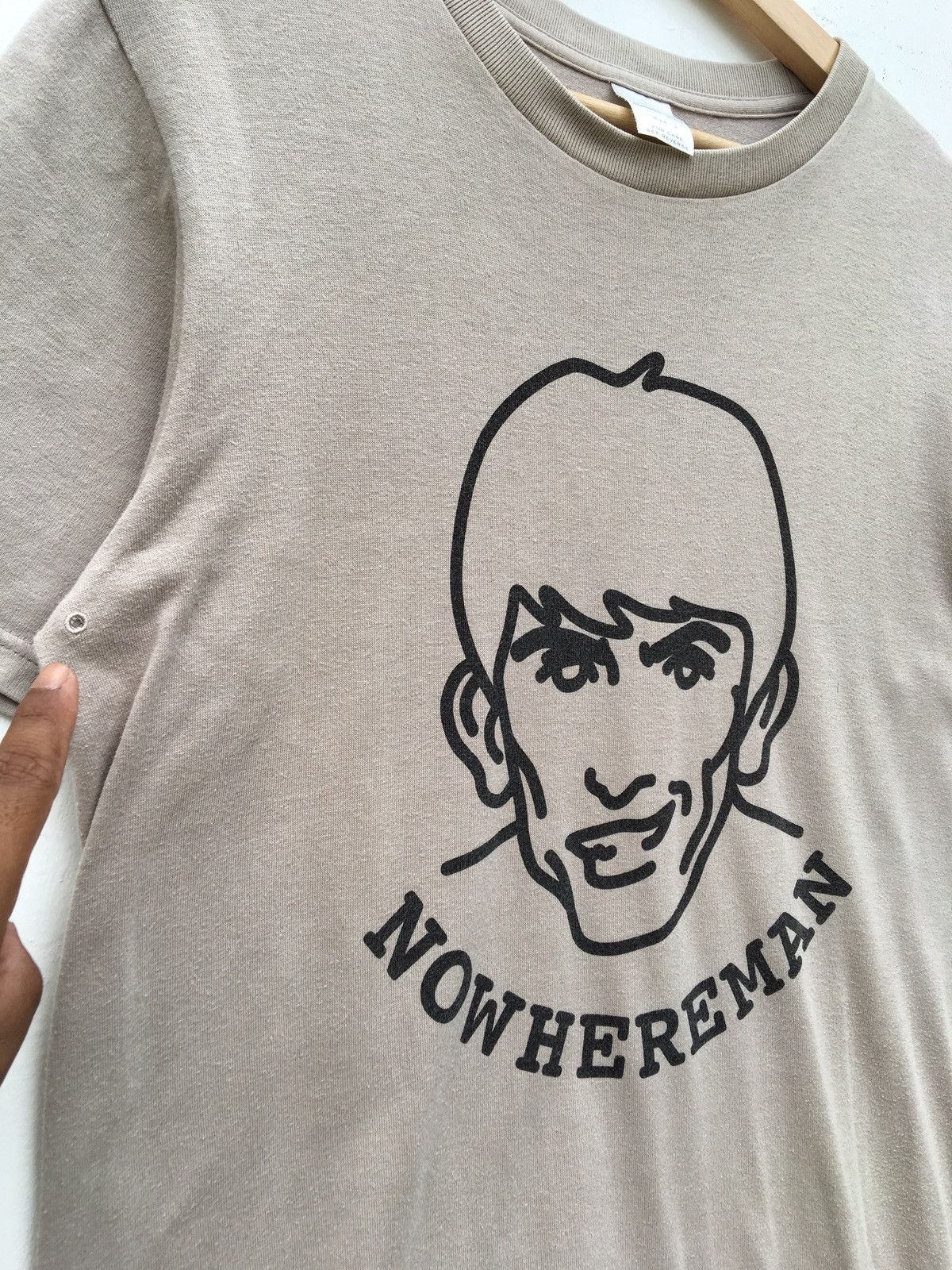 Number (N)ine AW02 Nowhere Man George Ilustration Takahiro Miyashita Tee Size US M / EU 48-50 / 2 - 9 Thumbnail
