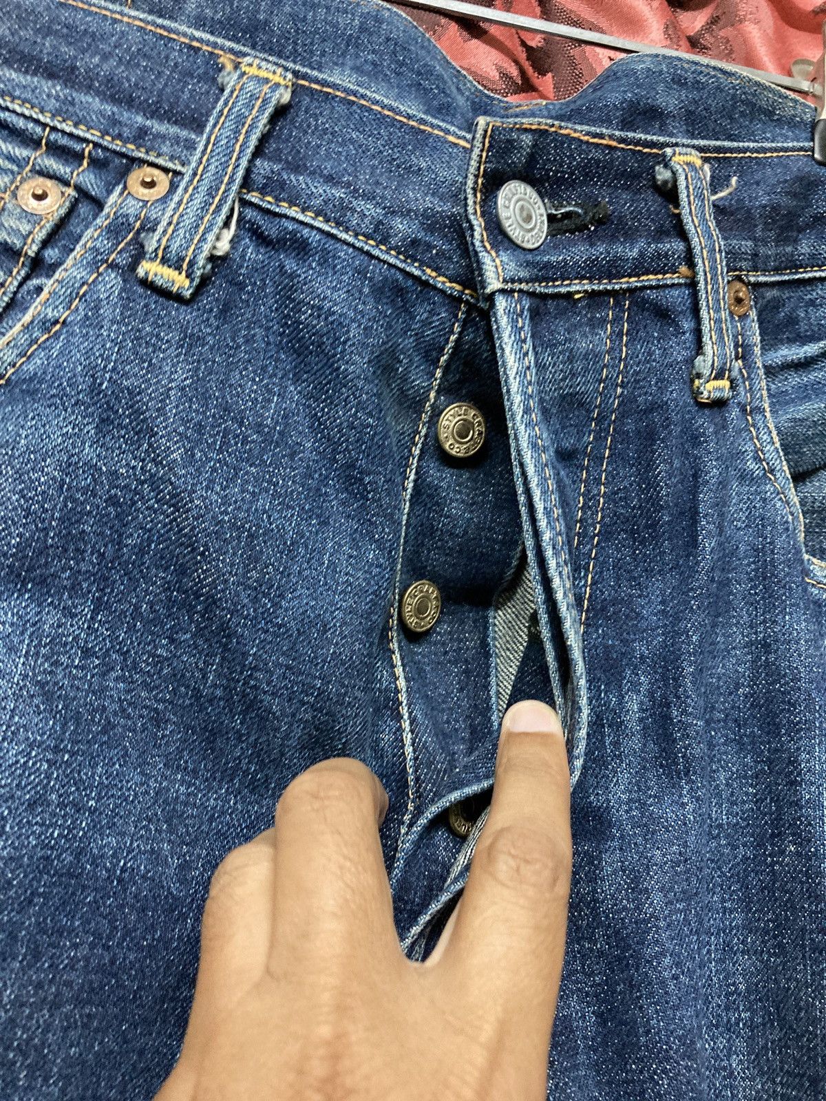 Japanese Brand × Self Edge Japanese selvedge Evis number 2 jean Size US 32 / EU 48 - 14 Thumbnail