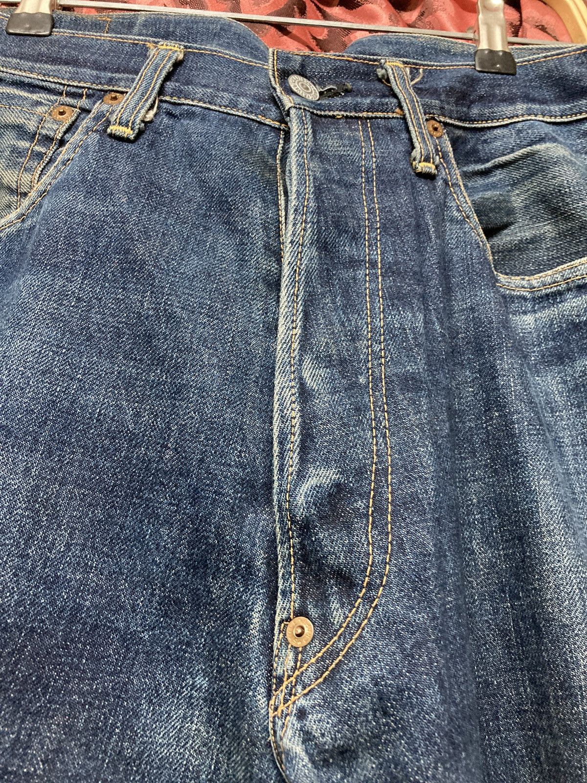Japanese Brand × Self Edge Japanese selvedge Evis number 2 jean Size US 32 / EU 48 - 15 Thumbnail