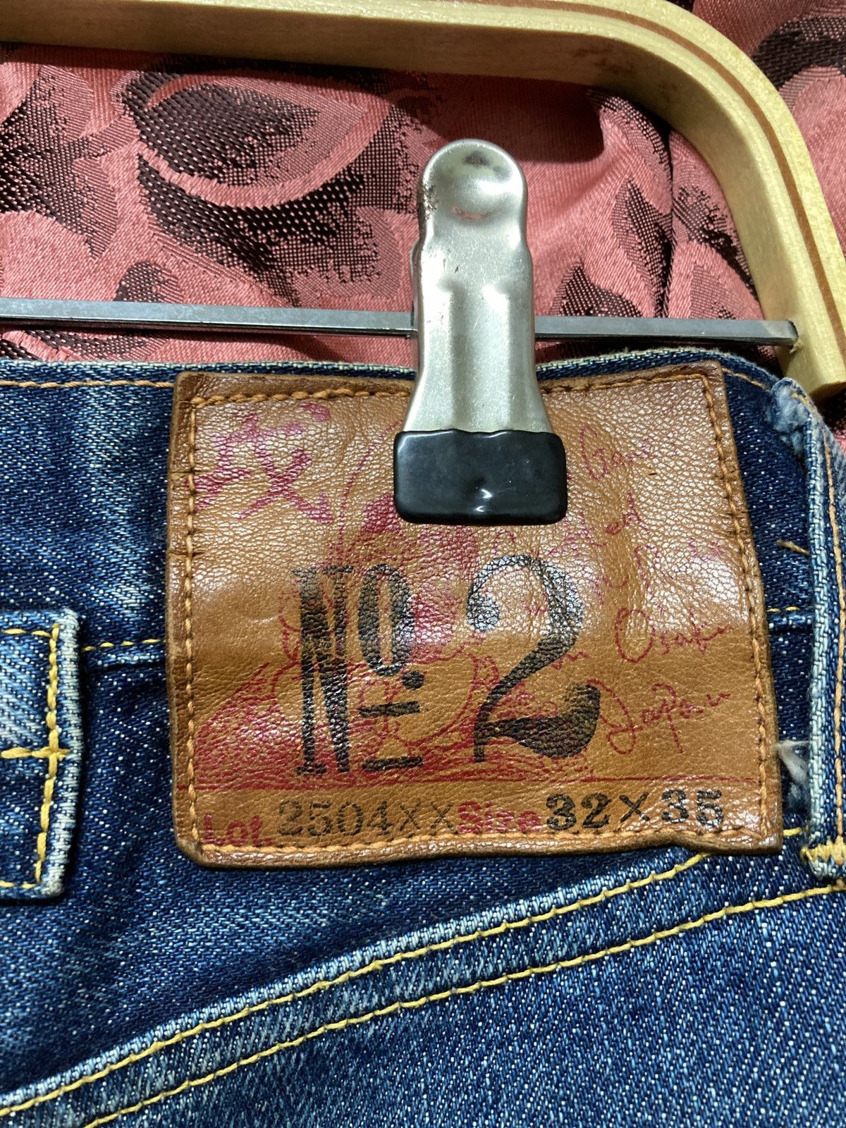 Japanese Brand × Self Edge Japanese selvedge Evis number 2 jean Size US 32 / EU 48 - 7 Thumbnail