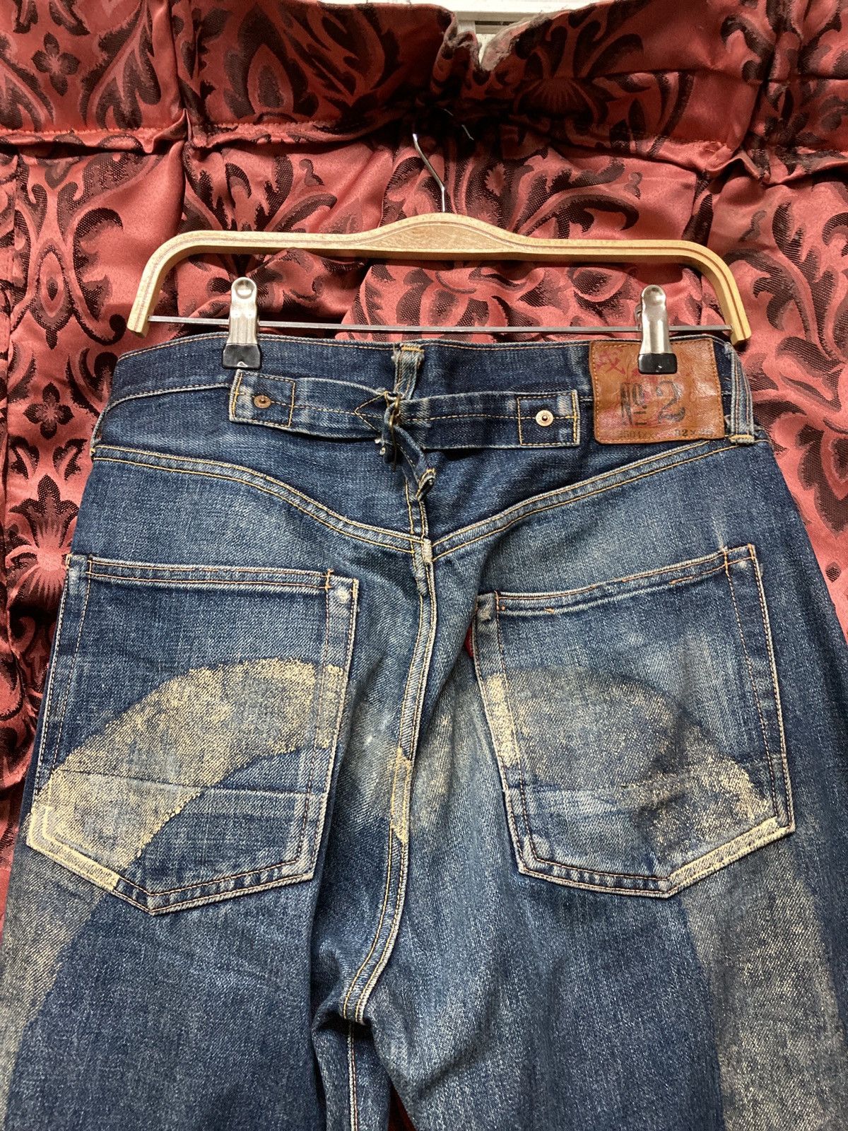 Japanese Brand × Self Edge Japanese selvedge Evis number 2 jean Size US 32 / EU 48 - 4 Thumbnail