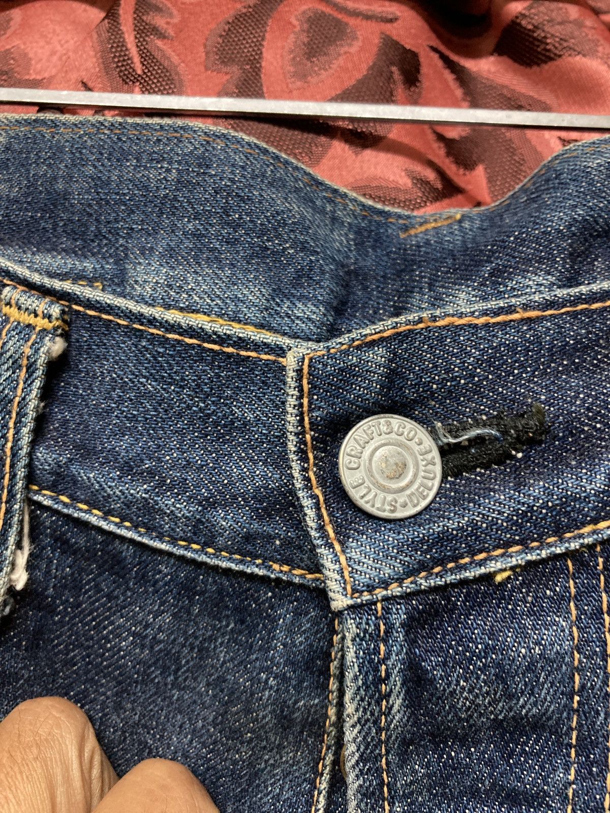Japanese Brand × Self Edge Japanese selvedge Evis number 2 jean Size US 32 / EU 48 - 13 Thumbnail