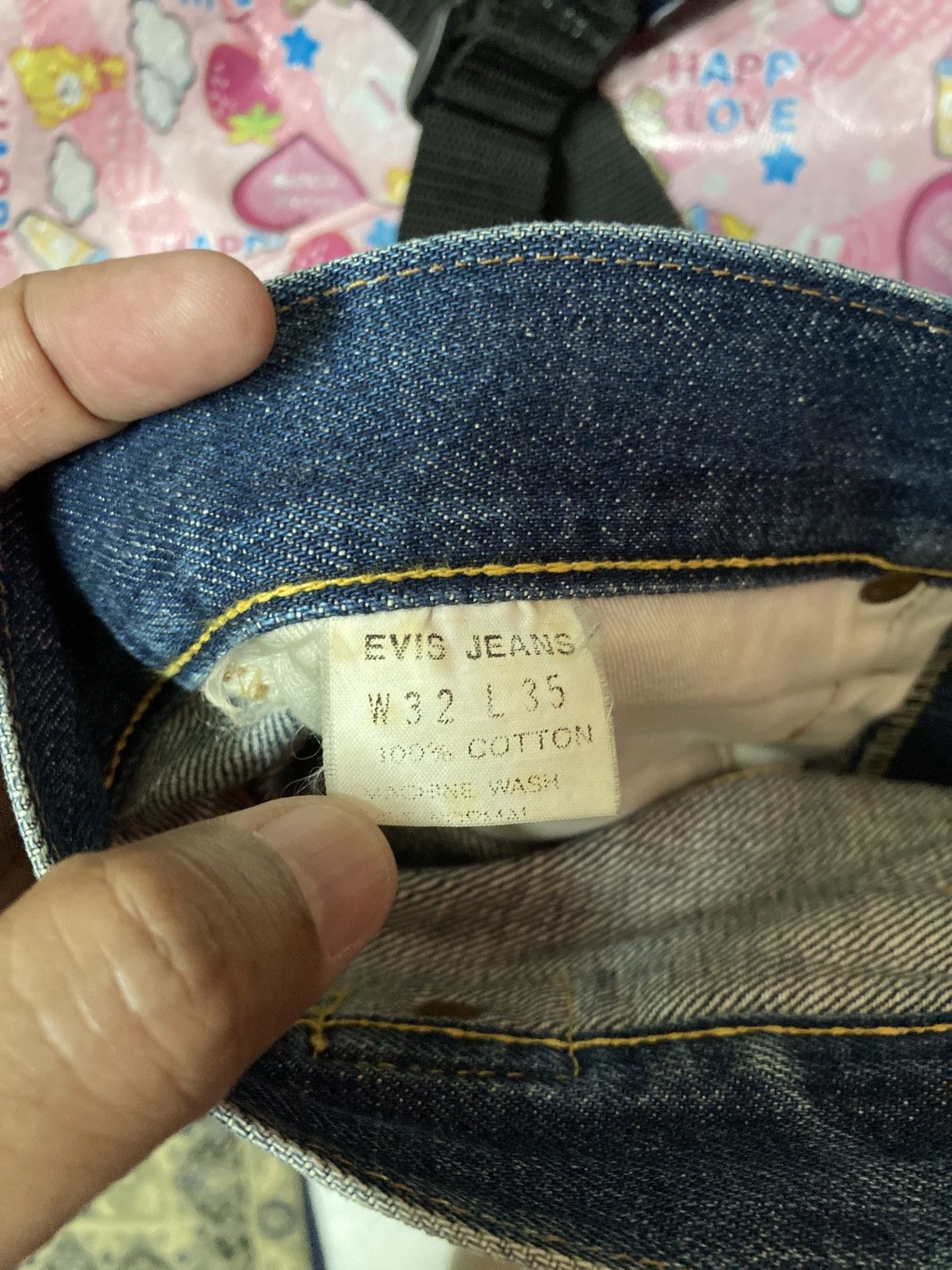 Japanese Brand × Self Edge Japanese selvedge Evis number 2 jean Size US 32 / EU 48 - 9 Thumbnail