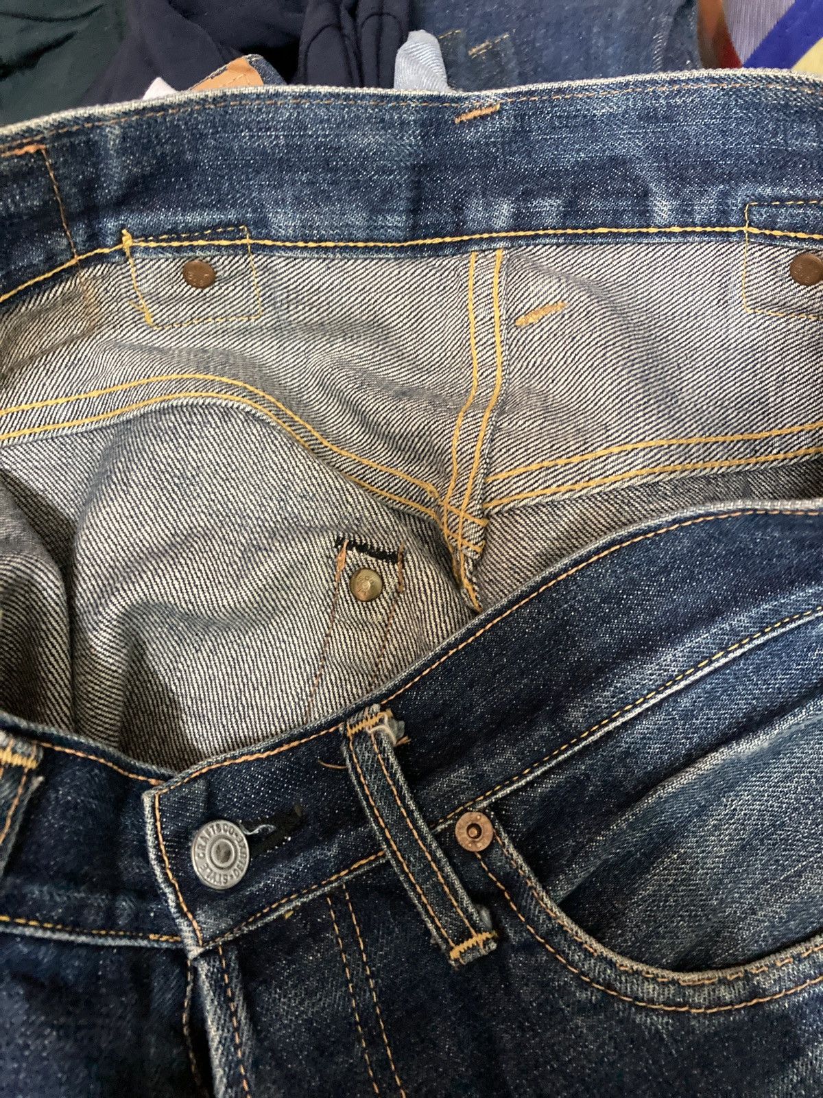 Japanese Brand × Self Edge Japanese selvedge Evis number 2 jean Size US 32 / EU 48 - 11 Thumbnail