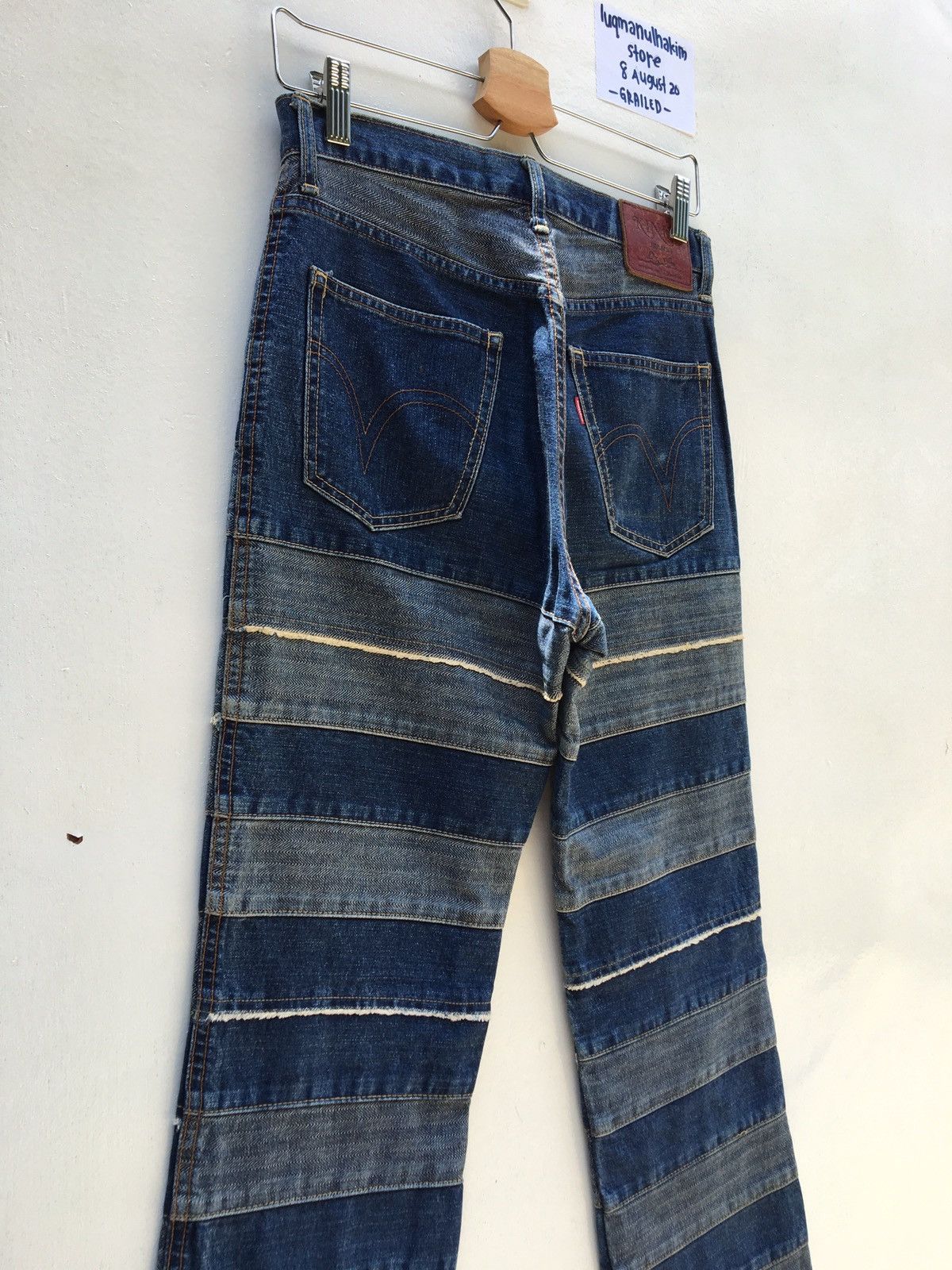 Hysteric Glamour Rare Kinky Hysteric Glamour Patchwork Design Jean Size US 29 - 17 Thumbnail