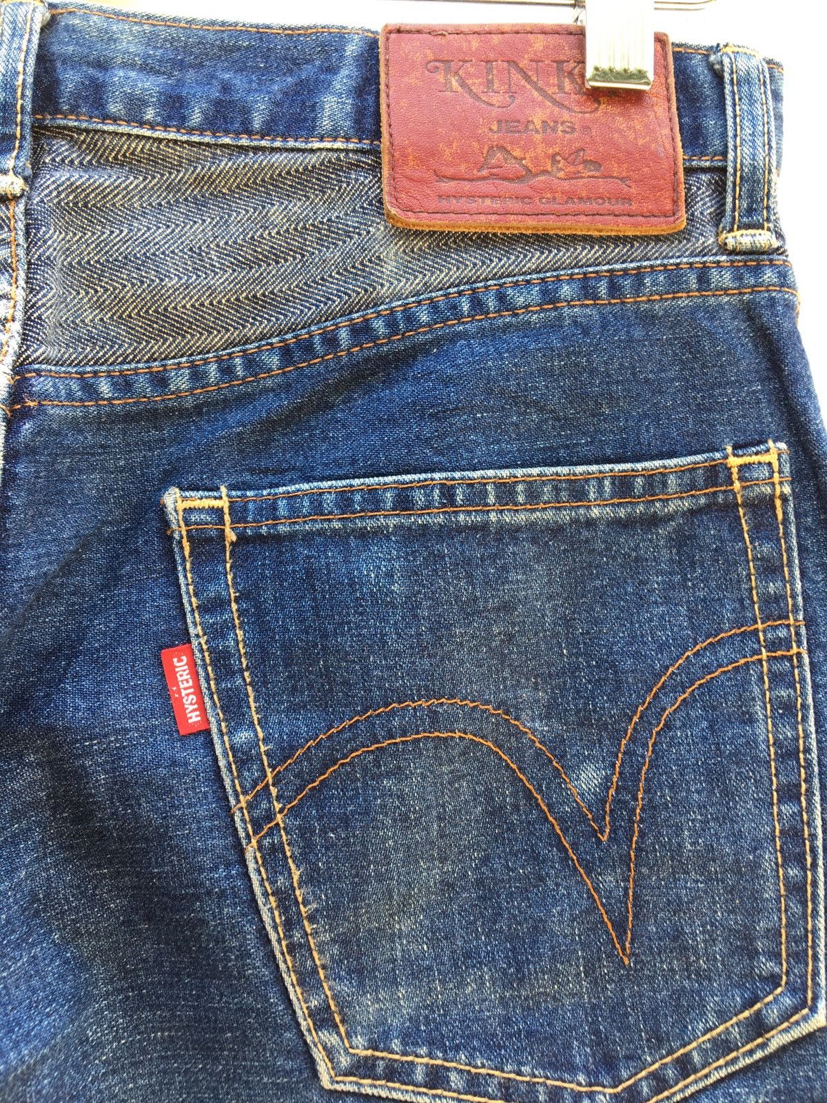 Hysteric Glamour Rare Kinky Hysteric Glamour Patchwork Design Jean Size US 29 - 20 Thumbnail