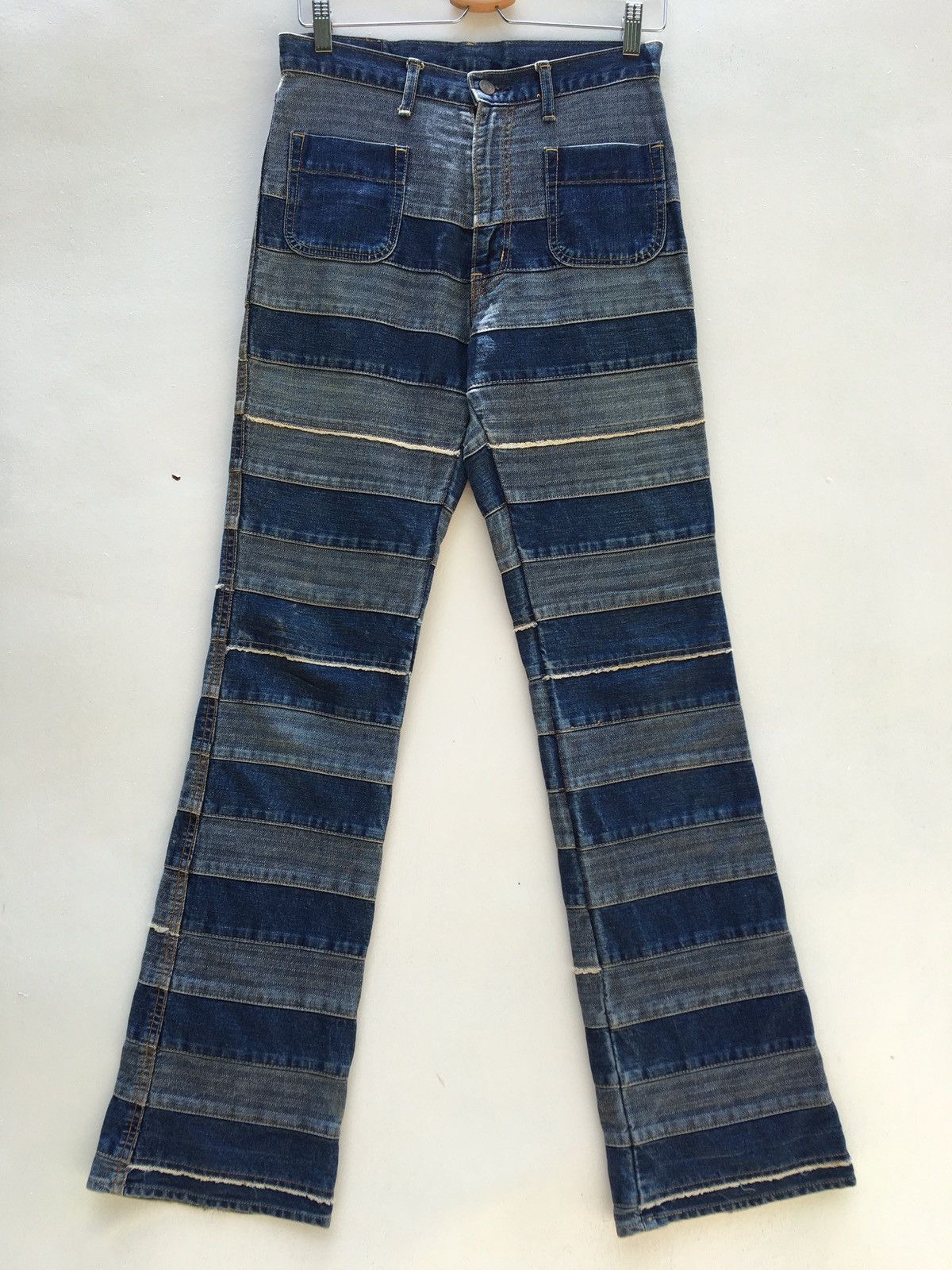 Hysteric Glamour Rare Kinky Hysteric Glamour Patchwork Design Jean Size US 29 - 1 Thumbnail